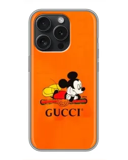 Чехол для Huawei Honor 400 Smart с картинкой «Микки Маус Gucci — оранж» Чехол для Huawei Honor 400 Smart с картинкой «Микки Маус Gucci — оранж»