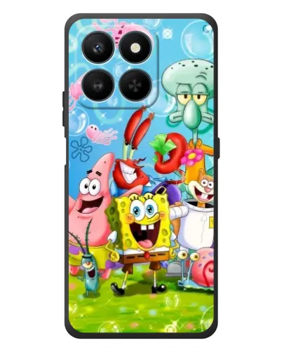 Чохол для Huawei Honor 400 Smart з картинкою «Губка Боб та друзі» Чохол для Huawei Honor 400 Smart з картинкою «Губка Боб та друзі»