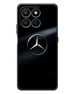 Чохол для Huawei Honor 400 Smart з картинкою «Mercedes на металі»