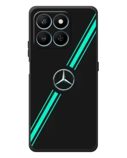 Чохол для Huawei Honor 400 Smart з картинкою «Спортивні лінії Mercedes»