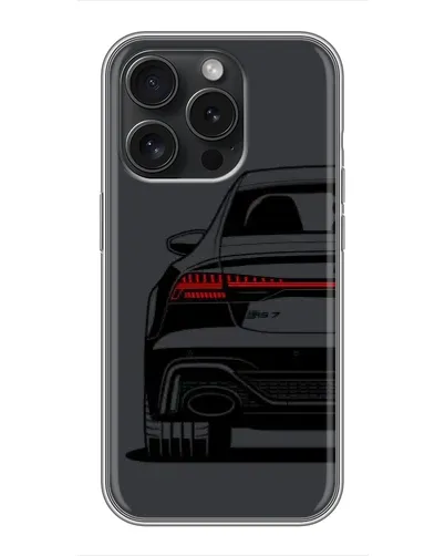 Чехол для Huawei Honor 400 Smart с картинкой «Задняя часть Audi — арт»