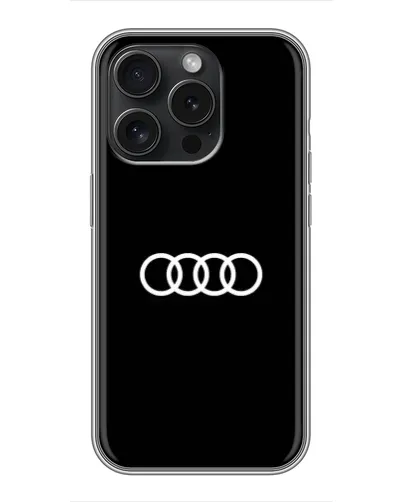 Чехол для Huawei Honor 400 Smart с картинкой «Audi White Logo»