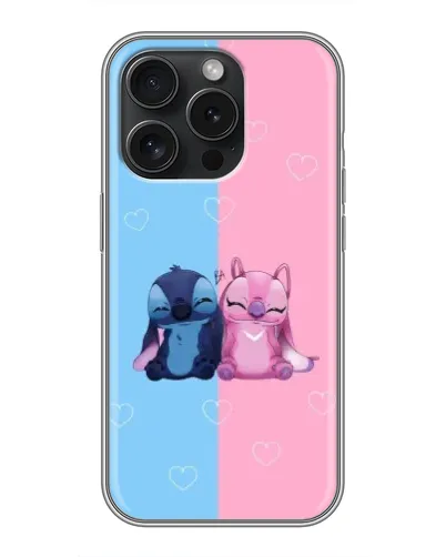 Чехол для Huawei Honor 400 Smart с картинкой «Stitch и Angel Love» Чехол для Huawei Honor 400 Smart с картинкой «Stitch и Angel Love»