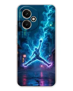 Чехол для Huawei Honor 400 с картинкой «Jordan Gold Jumpman»