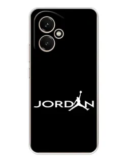 Чехол для Huawei Honor 400 с картинкой «Jordan White Logo»