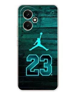 Чехол для Huawei Honor 400 с картинкой «Jordan Cyan 23»