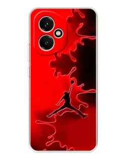 Чехол для Huawei Honor 400 с картинкой «Jordan Red Smoke»