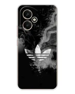 Чехол для Huawei Honor 400 с картинкой «Абстрактный дым Adidas»