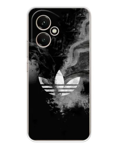 Чехол для Huawei Honor 400 с картинкой «Абстрактный дым Adidas»