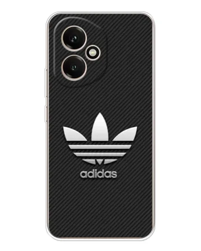 Чехол для Huawei Honor 400 с картинкой «Adidas Карбоновая текстура»