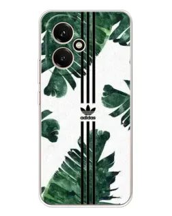 Чехол для Huawei Honor 400 с картинкой «Пальмовые листья адидас»