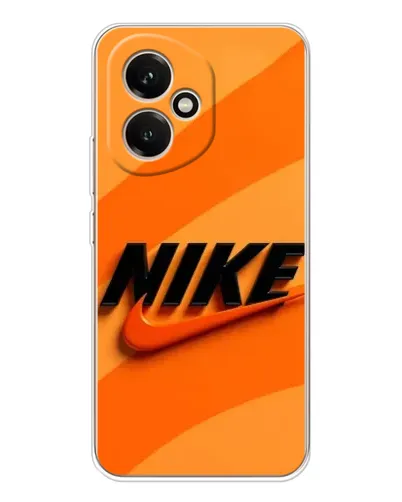 Чехол для Huawei Honor 400 с картинкой «Оранжевый драйв Nike»
