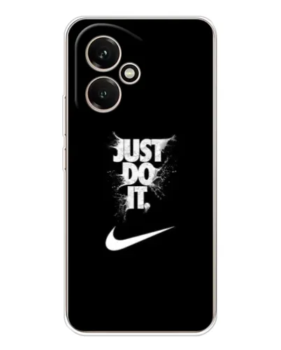 Чехол для Huawei Honor 400 с картинкой «Текстовый принт Nike»