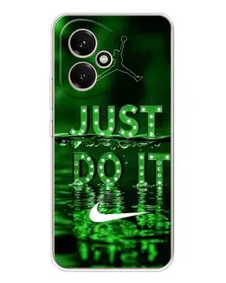 Чехол для Huawei Honor 400 с картинкой «Зеленый неоновый Nike»