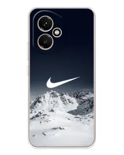 Чехол для Huawei Honor 400 с картинкой «Nike — зимние горы»