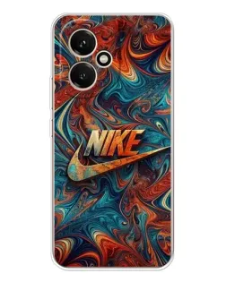 Чехол для Huawei Honor 400 с картинкой «Nike в абстракции»