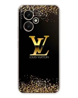 Чехол для Huawei Honor 400 с картинкой «LV — золотые искры»