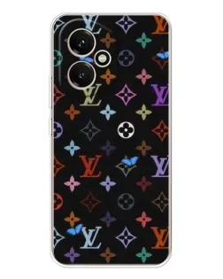 Чехол для Huawei Honor 400 с картинкой «Цветная монограмма LV»