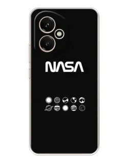 Чехол для Huawei Honor 400 с картинкой «NASA — технический принт»