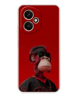 Чехол для Huawei Honor 400 с картинкой «Bored Ape в красном» Чехол для Huawei Honor 400 с картинкой «Bored Ape в красном»