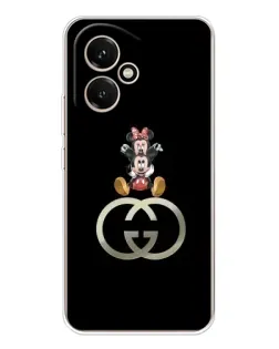 Чехол для Huawei Honor 400 с картинкой «Минни Маус на лого»