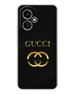 Чехол для Huawei Honor 400 с картинкой «Золотой логотип Gucci»