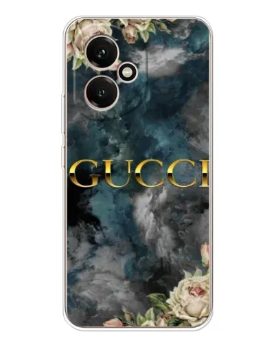 Чехол для Huawei Honor 400 с картинкой «Абстрактные цветы Gucci» Чехол для Huawei Honor 400 с картинкой «Абстрактные цветы Gucci»