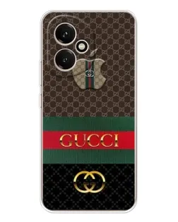 Чехол для Huawei Honor 400 с картинкой «Gucci — брендированный десерт»