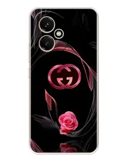 Чехол для Huawei Honor 400 с картинкой «Gucci — неоновая роза»