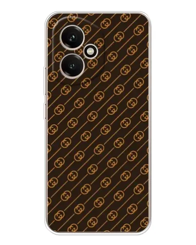 Чехол для Huawei Honor 400 с картинкой «Gucci — золотые диагонали» Чехол для Huawei Honor 400 с картинкой «Gucci — золотые диагонали»