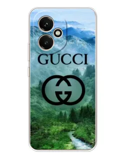 Чехол для Huawei Honor 400 с картинкой «Gucci — горный пейзаж»