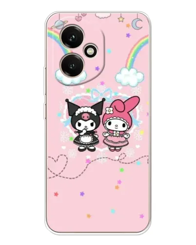 Чехол для Huawei Honor 400 с картинкой «My Melody и Kuromi»