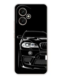 Чехол для Huawei Honor 400 с картинкой «Темный силуэт BMW»