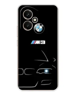 Чехол для Huawei Honor 400 с картинкой «Минималистичный принт BMW M3»