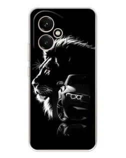 Чехол для Huawei Honor 400 с картинкой «BMW и лев»