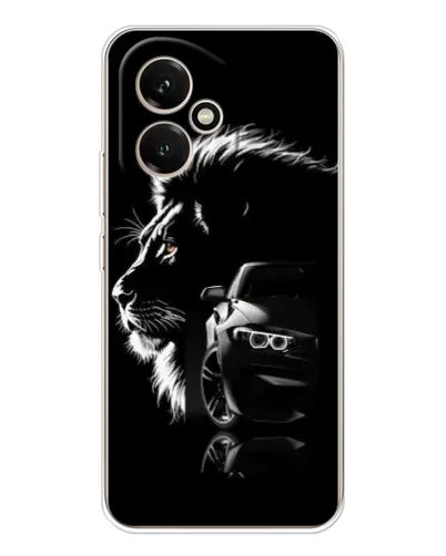 Чехол для Huawei Honor 400 с картинкой «BMW и лев» Чехол для Huawei Honor 400 с картинкой «BMW и лев»