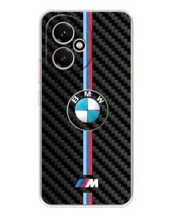 Чехол для Huawei Honor 400 с картинкой «Эмблема BMW и карбон»
