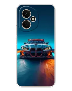 Чехол для Huawei Honor 400 с картинкой «BMW — огни неона» Чехол для Huawei Honor 400 с картинкой «BMW — огни неона»