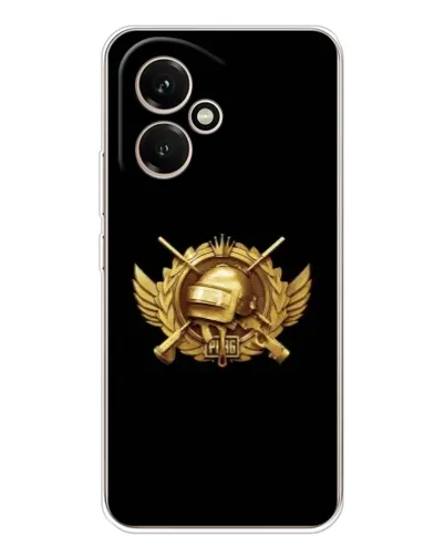 Чехол для Huawei Honor 400 с картинкой «PUBG — оранжевый градиент»