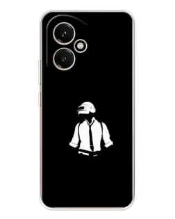 Чехол для Huawei Honor 400 с картинкой «PUBG — белый шлем»