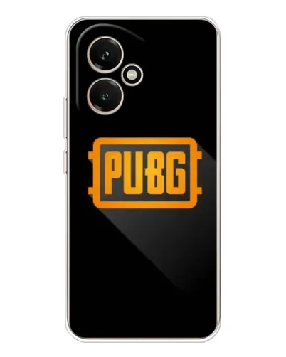 Чехол для Huawei Honor 400 с картинкой «PUBG — рамка лого»