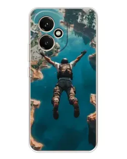 Чехол для Huawei Honor 400 с картинкой «PUBG — свободное падение»
