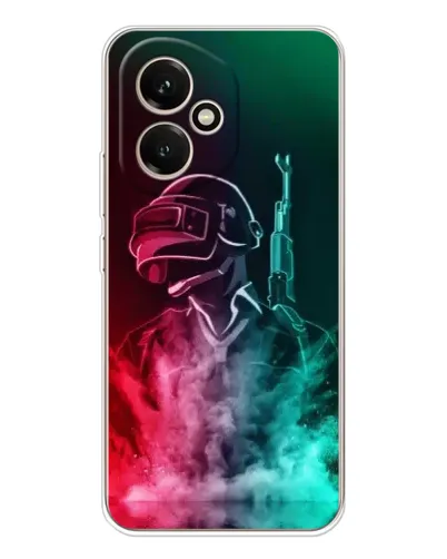 Чехол для Huawei Honor 400 с картинкой «PUBG — огненный воин»