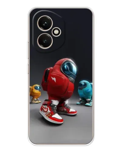 Чехол для Huawei Honor 400 с картинкой «Among Us — 3D стиль»