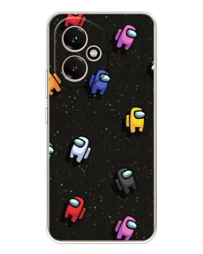 Чехол для Huawei Honor 400 с картинкой «Космический паттерн Among Us»