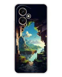 Чехол для Huawei Honor 400 с картинкой «Вид из пещеры»