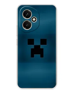 Чехол для Huawei Honor 400 с картинкой «Крипер текстура»