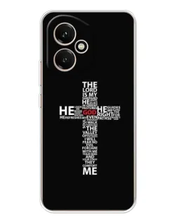 Чохол для Huawei Honor 400 з картинкою «Текстовий хрест» Чохол для Huawei Honor 400 з картинкою «Текстовий хрест»