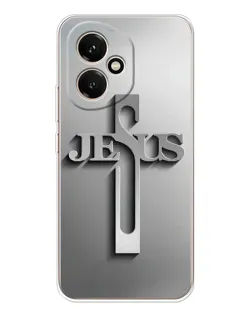 Чохол для Huawei Honor 400 з картинкою «Металевий хрест Jesus» Чохол для Huawei Honor 400 з картинкою «Металевий хрест Jesus»
