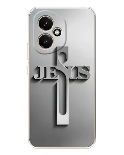 Чохол для Huawei Honor 400 з картинкою «Металевий хрест Jesus» Чохол для Huawei Honor 400 з картинкою «Металевий хрест Jesus»